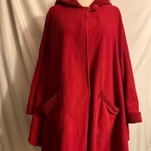 NWOT Seventh Avenue Cape w/ Attached Hood ONE SIZE FITS MOST